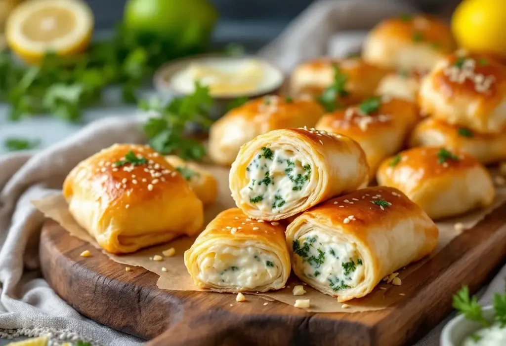 « J’ai déniché LA recette d’apéro des fêtes » : mes roulés ultra croustillants à la pâte filo sont irrésistibles (prêts en 15 min)